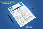 Load image into Gallery viewer, I will design clean, minimal and professional cv or resume