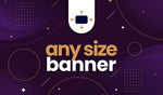 Load image into Gallery viewer, I will create any sized banner
