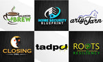 Load image into Gallery viewer, I will do modern minimalist logo design for your business