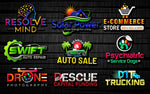 Load image into Gallery viewer, I will do stunning 2D, 3D logo design for your brand ,company or business