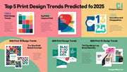 Top 5 Print Design Trends in 2025 That DesignersMeet.com Uses to Make Your Brand Stand Out