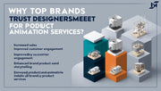 Why Top Brands Trust DesignersMeet for 3D Product Animation Services