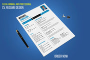 I will design clean, minimal and professional cv or resume