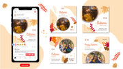 I will design instagram, facebook posts and banner ads(5 Designs)