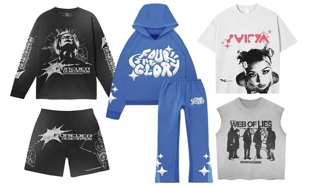 I will create streetwear tshirt design or y2k design for clothing
