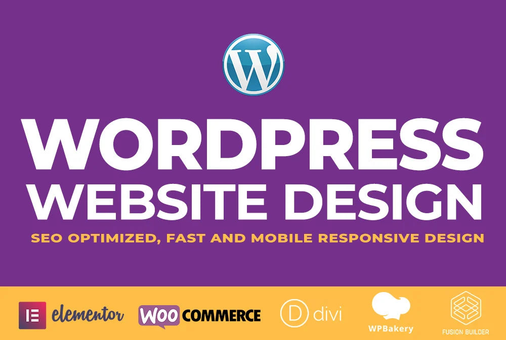 I will build wordpress website design and website development (upto 3 pages)