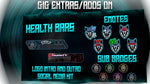 Load image into Gallery viewer, I will create animated twitch, youtube and kick stream overlay package
