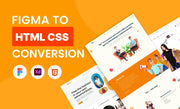 I will convert figma to HTML CSS using bootstrap or tailwind (1 page)