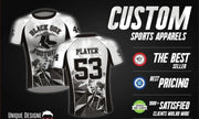 I will do custom jersey design or sublimation design