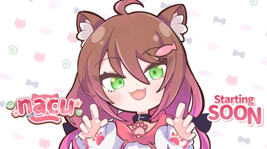 I will create simple loading screen, starting soon, brb, stream end