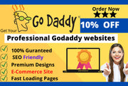 I will design or redesign stunning godaddy website or godaddy ecommerce store (5 pages)