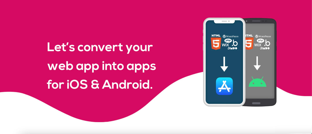 I will convert website to android and ios app