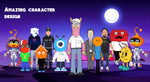 Load image into Gallery viewer, I will create adobe character animator puppet and character animation (Basic)
