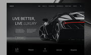 I will create luxury and premium website - 1 page