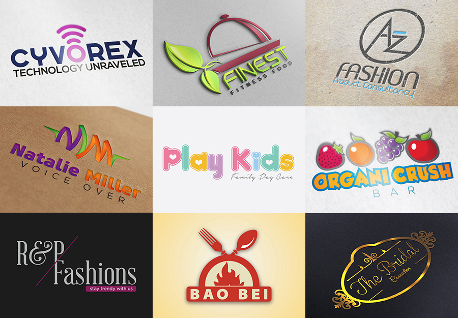 I will do professional minimalist 3D logo design