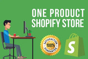 I will create one product shopify store, shopify dropshipping store (4 pages)