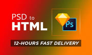 I will convert psd to html ai xd to html figma to html bootstrap 5 responsive website (1 page)