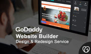 I will design or redesign your godaddy website (5 pages)