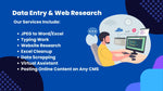 Load image into Gallery viewer, I will do any type of data entry and website research work-10 hours of work