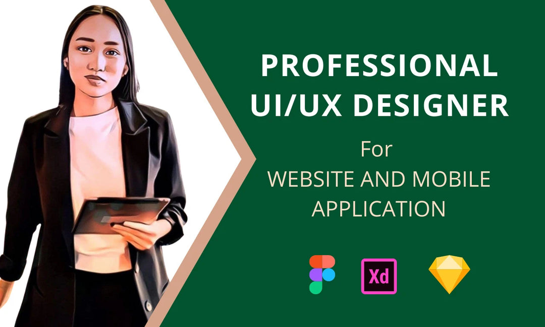 I will do UI UX design for mobile app and website