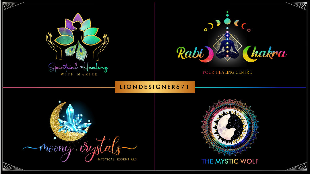 I will design unique sacred geometry or spiritual or mystical logo