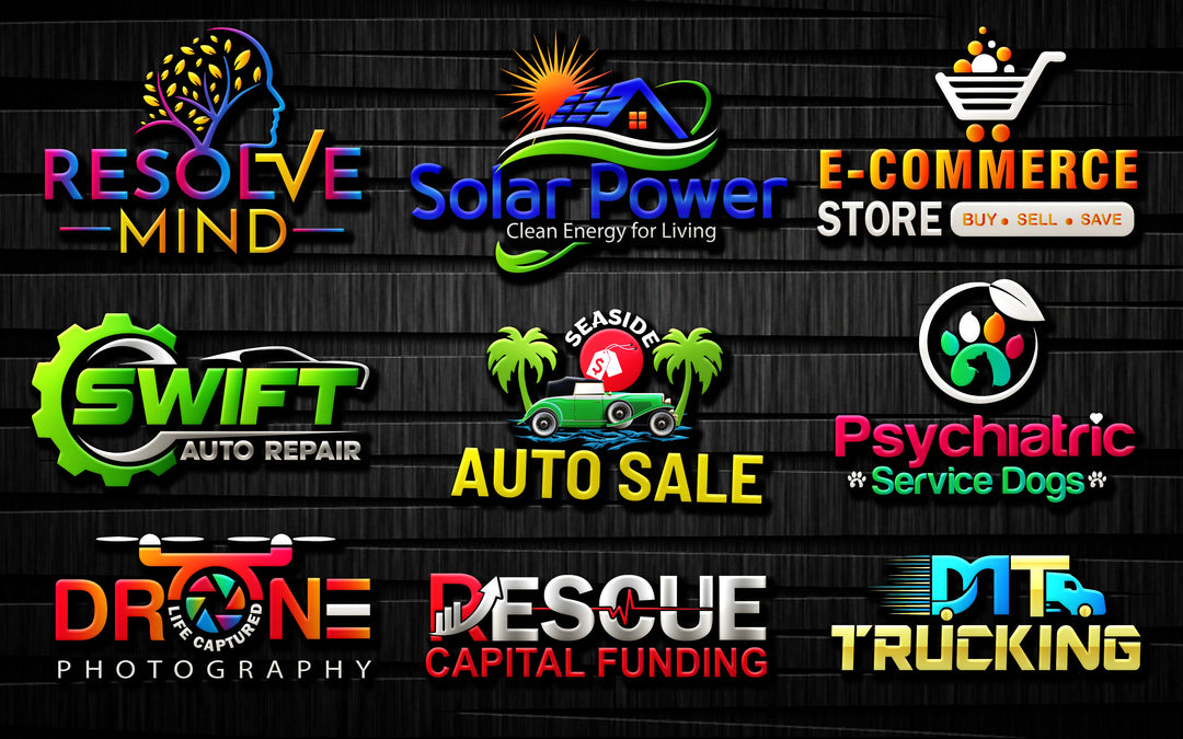 I will do stunning 2D, 3D logo design for your brand ,company or business