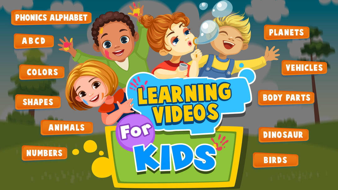 I will create kids learning videos-2 Learning Videos