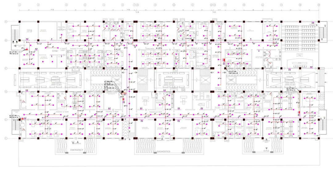 I will do architecture, mep, hvac, plumbing, electrical permit drawings