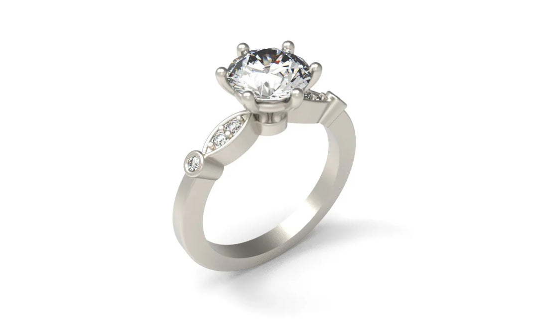 I will design any type of 3d cad jewelry and render it