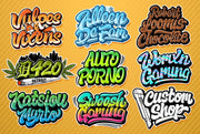 I will do a graffiti art logo for your brand, business, or company