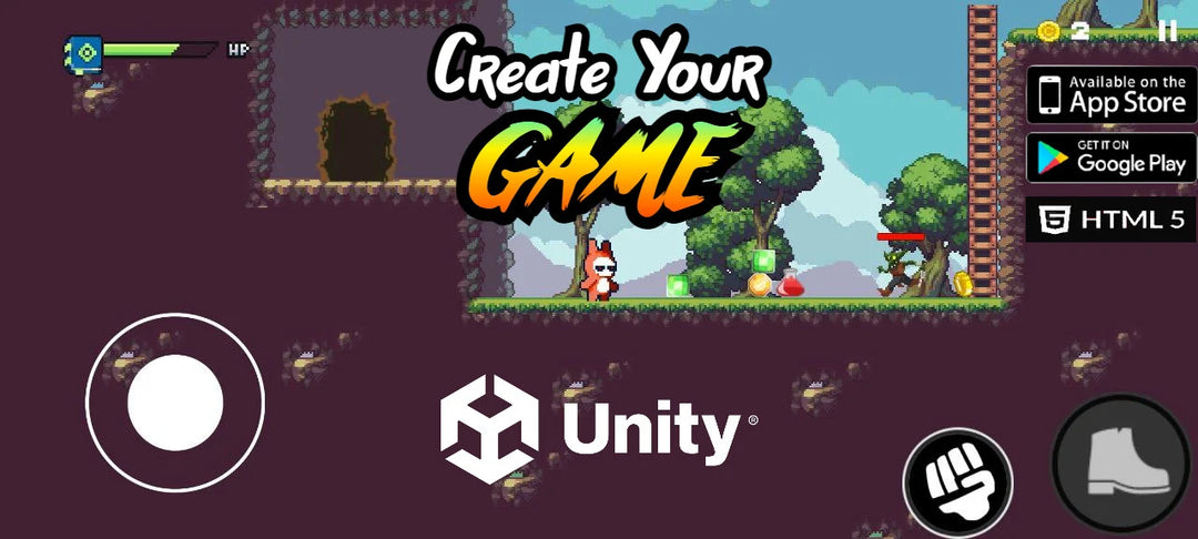 I will develop game in unity2d 3d for android, ios web, PC