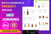 I will build wordpress woocommerce website with divi and elementor (1 page)