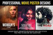 I will design a unique and creative movie poster for your film