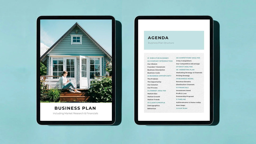 I will develop a top notch business plan, financial plan, research