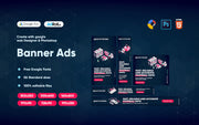 I will design animated HTML5 banner ads for google adwords or adroll