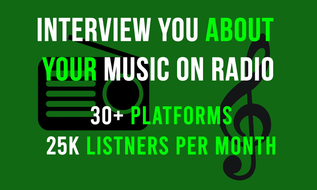 I will play your music on our hit radio station 562 live