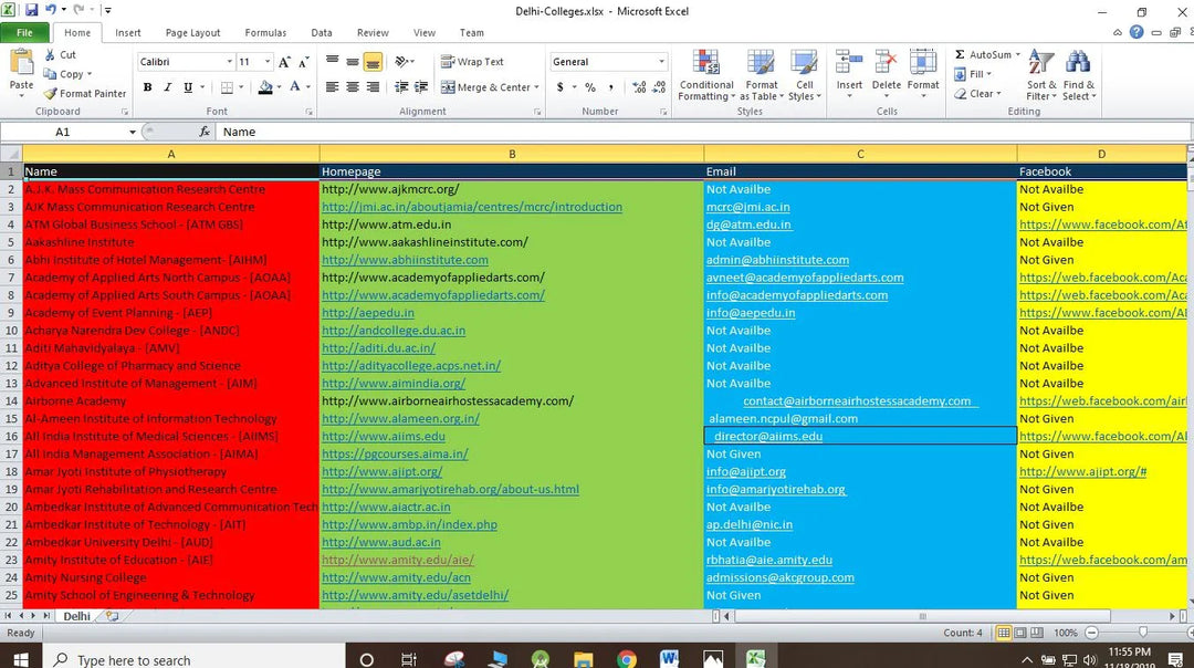 I will do data entry, data collection, product upload, excel csv jobs-1 hour of work