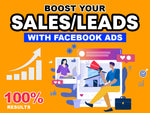 Load image into Gallery viewer, You will get 100% Successful High Result Facebook ads campaign(Sales/Leads Guaranteed)

