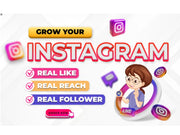 Instagram 5k followers+views+likes+comments Engagement, Promotion, Growth, Instagram Marketing