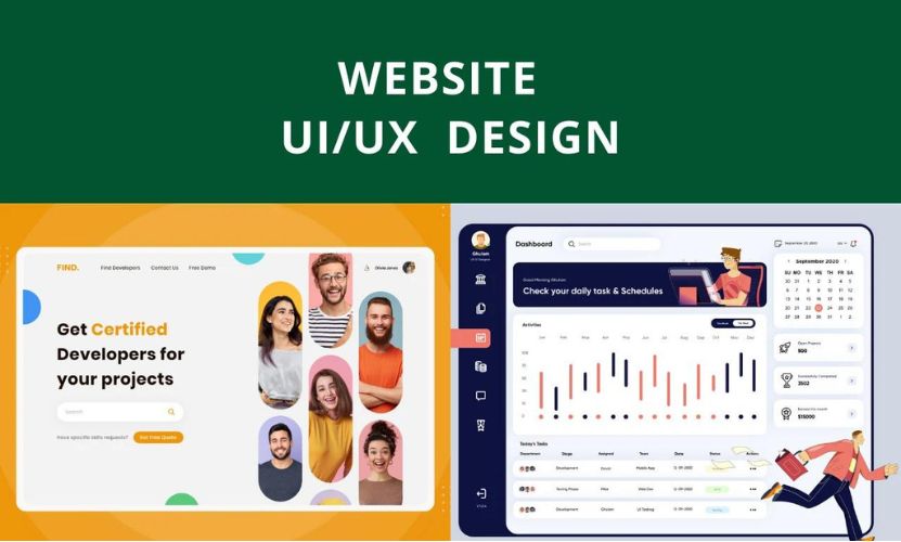 I will do UI UX design for mobile app and website