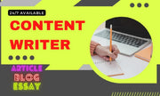 I will do SEO article writing, content and blog writing, website content