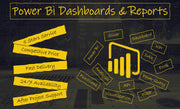 I will create power bi dashboard and data visualization