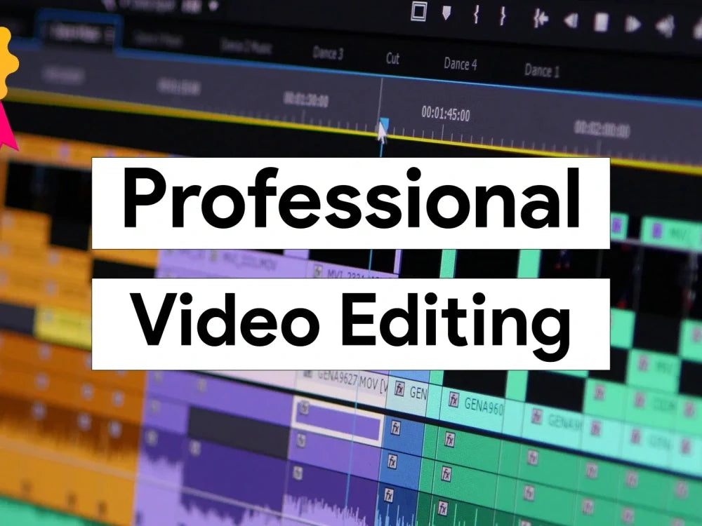 I will edit, cut, extend and sync audio and video