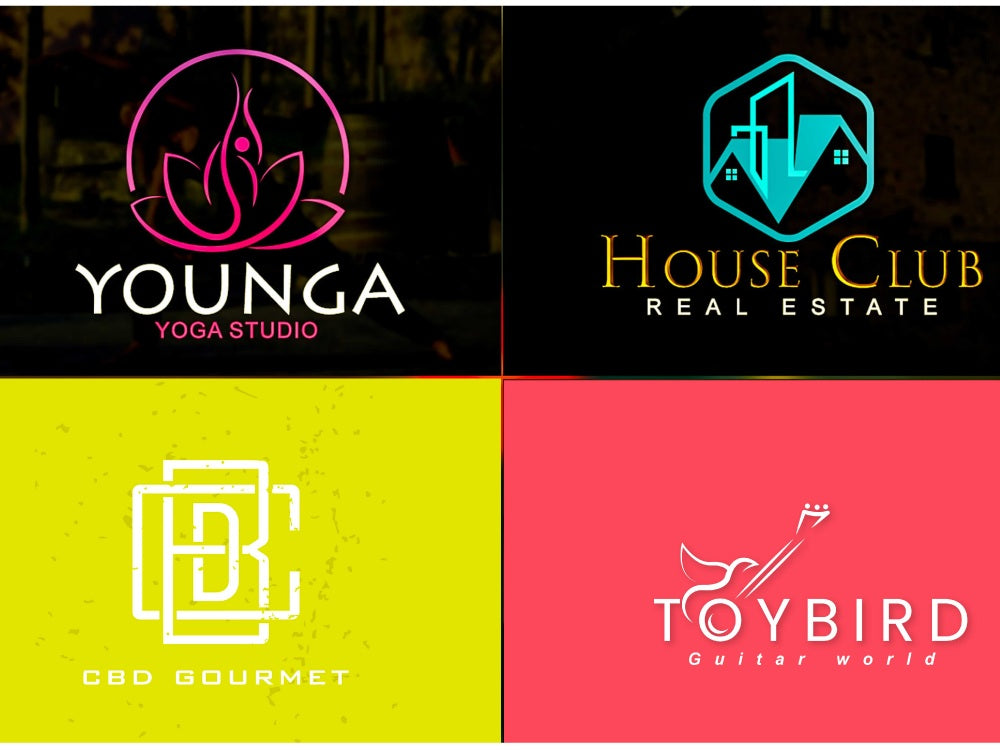 I will do modern minimalist logo design for your business