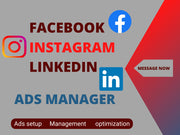 I will be your social media meta facebook and instagram ads campaign manager