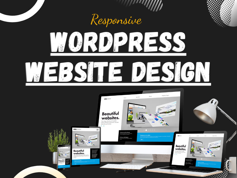 I will design, redesign, revamp or clone wordpress website or blog superfast - 1 page