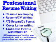 I will review, rewrite, and improve your resume with a professional format (Resume)