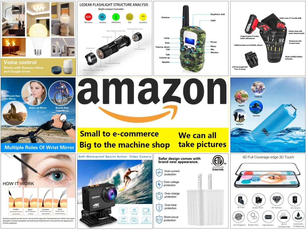 I will create a product video for amazon, social media, website-45 seconds