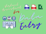 I will be your virtual assistant for web research, data entry-6 hours of work